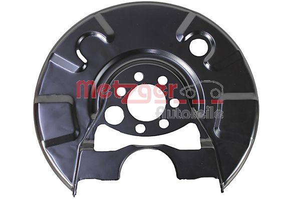 Splash Panel, brake disc - 6115187 METZGER